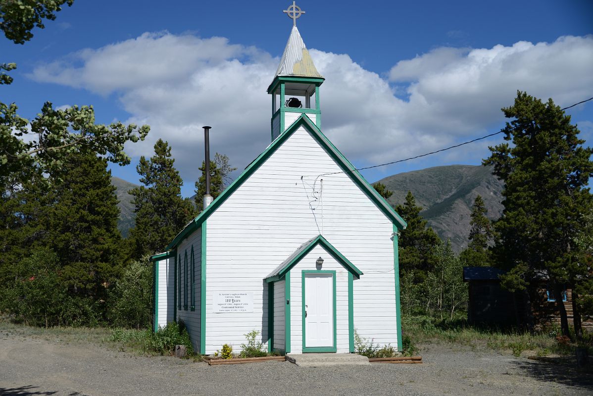 08C St Saviours Anglican Church Opened In 1904 In Carcross On The Tour From Whitehorse Yukon To Skagway